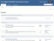 Tablet Screenshot of community.qonqr.com